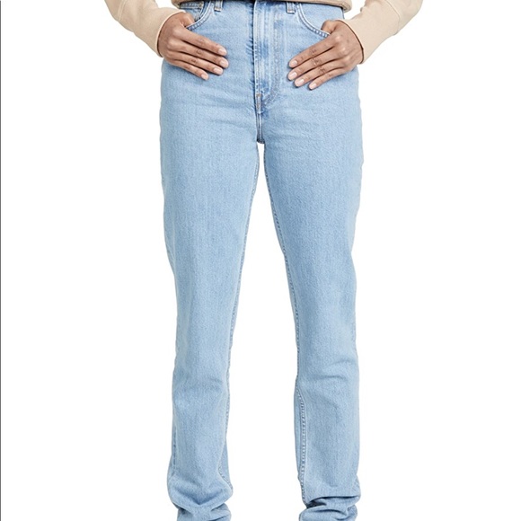Helmut Lang Femme Hi Spikes Jeans high waisted in light wash - only worn once - Picture 10 of 10